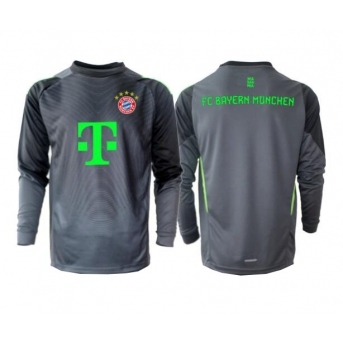 Billige Fotballdrakt Bayern Munich Keeper Replika Bortedrakt 2025-26 Langermet